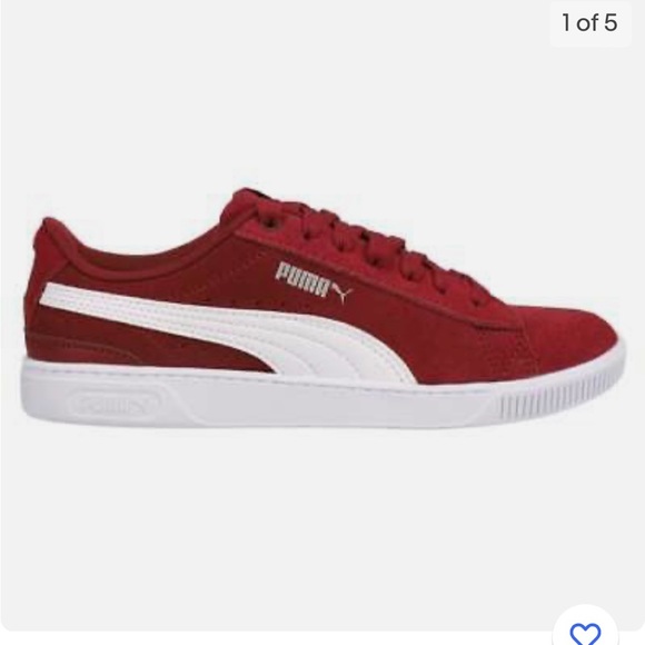 Puma Shoes - 🆕 Puma Vikky V3 Lace Up  Womens Red Sneakers Casual Shoes